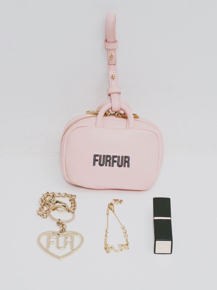 FURFUR「【限定カラー】バリエーションマイクロスクエアボストン」|キーケース|PNK