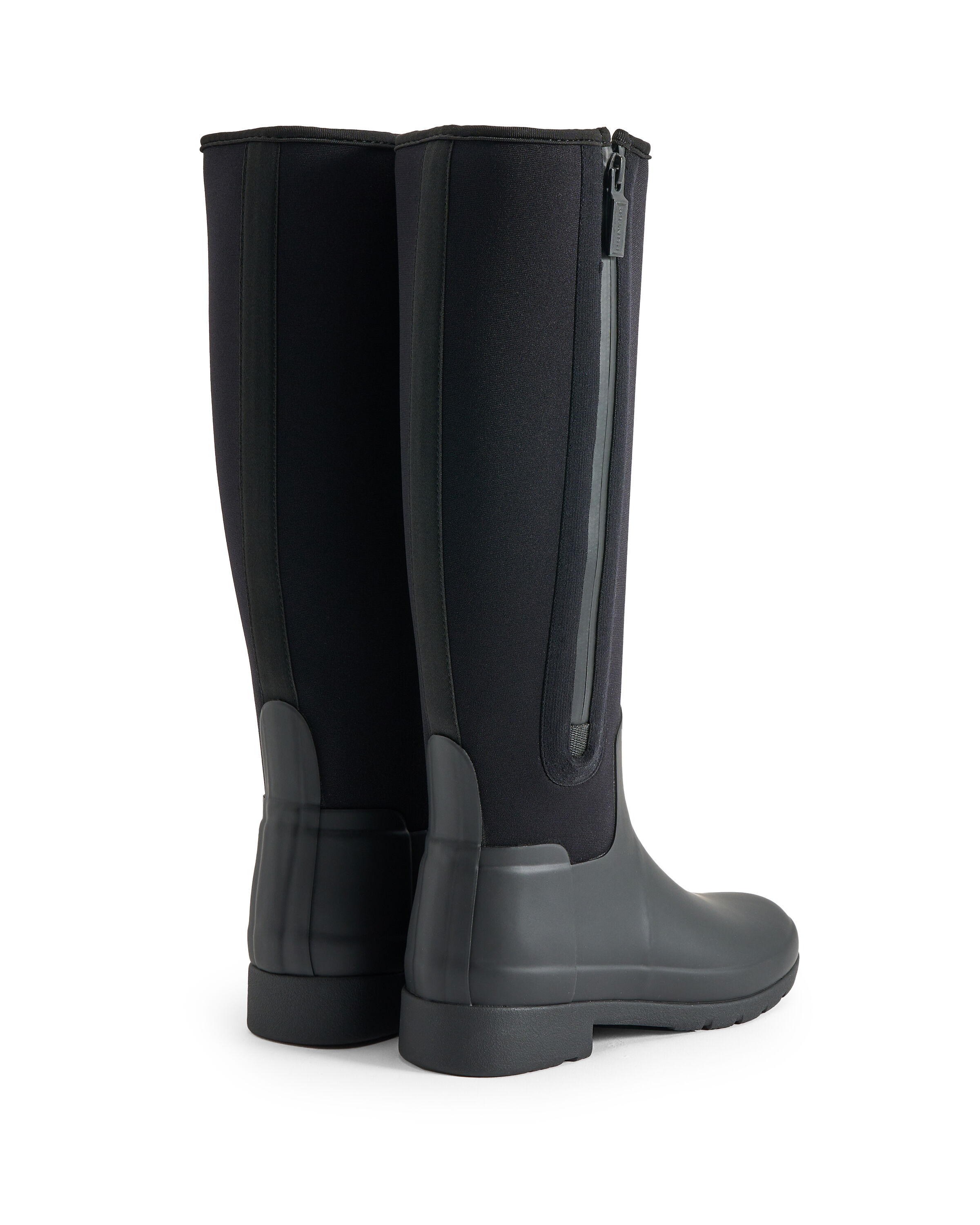 HUNTER「レディース リファインド トール ネオプレン ジップ ブーツ」|レインシューズ|