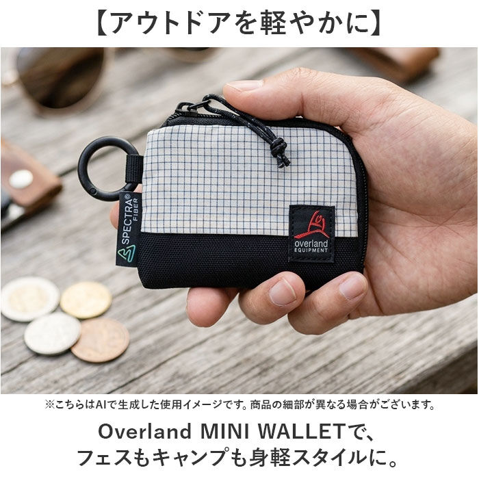 BACKYARD FAMILY「Overland ミニウォレット 通販 財布 ウォレット メンズ L字型 小銭入れ お札入れ」|その他|