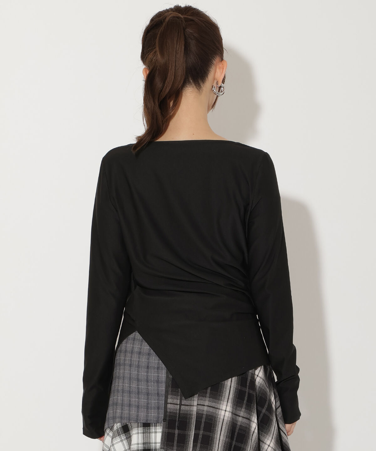 アンドクチュール「ドレープカットソー」|Tシャツ・カットソー|