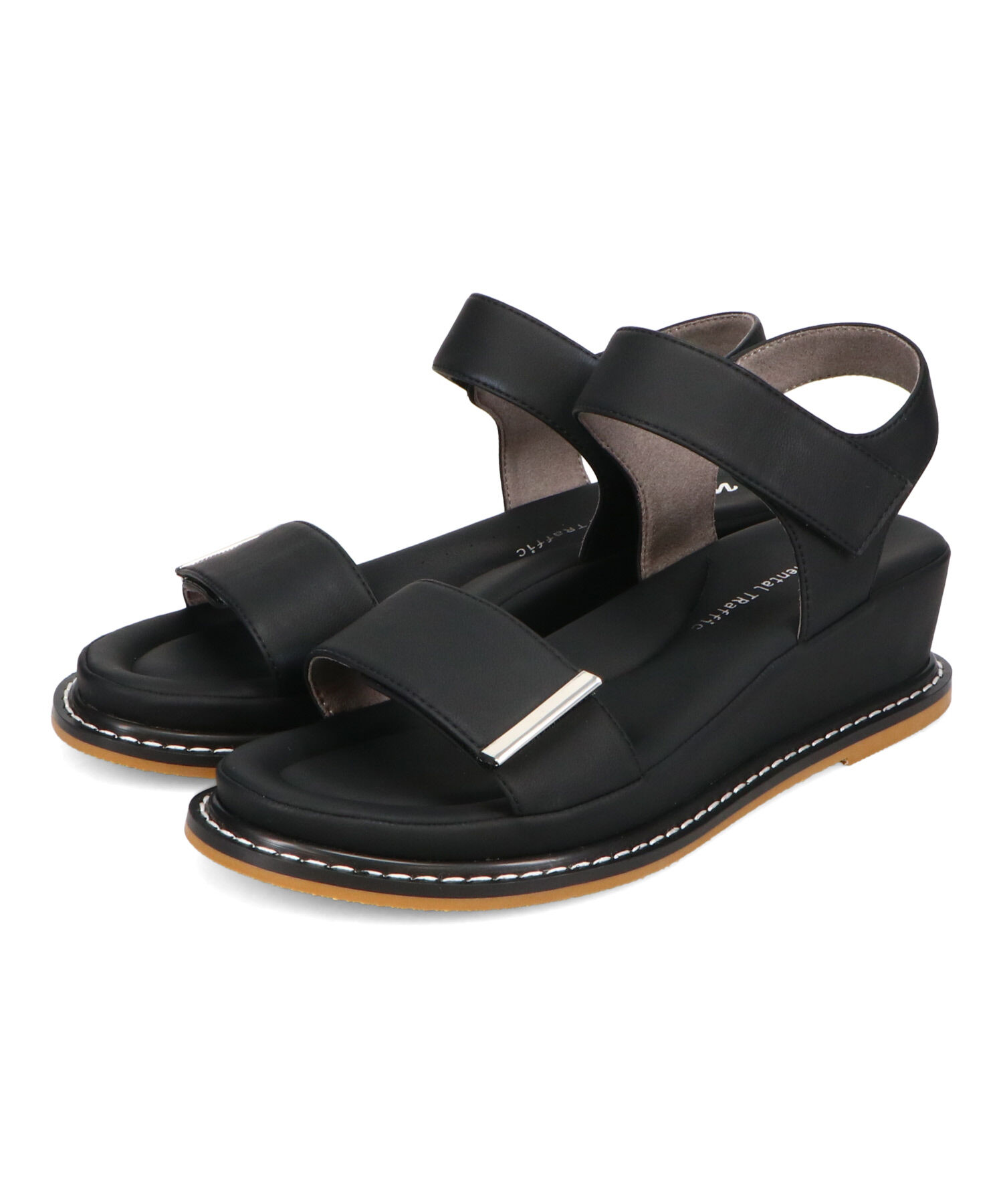 WA Oriental TRaffic「ワンベルトクッションウエッジサンダル/52205 人気 トレンド 売れてる サンダル」|サンダル|