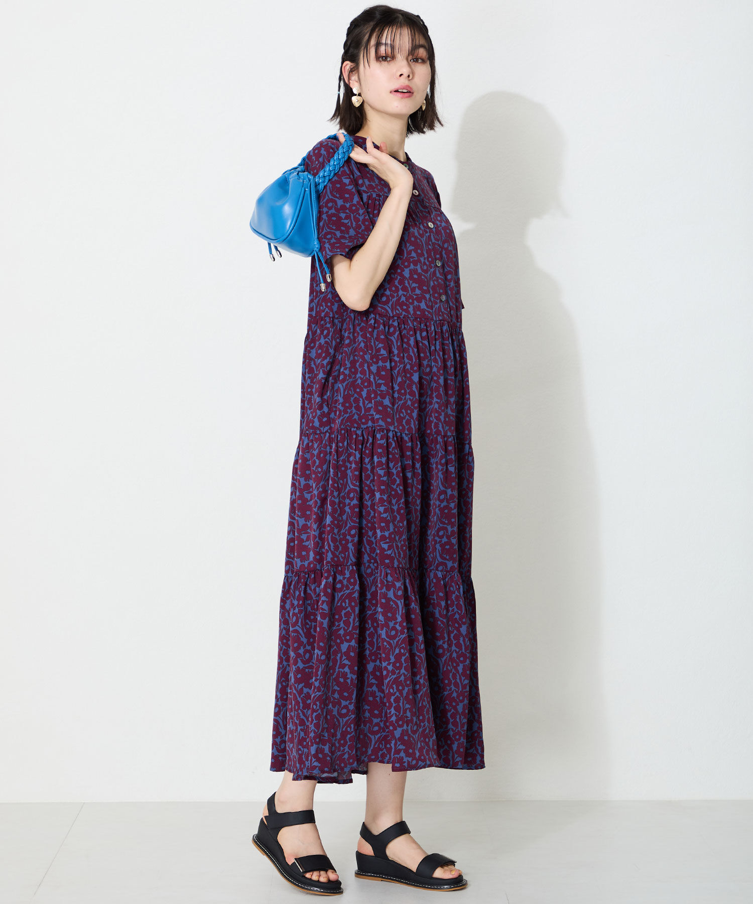 WA Oriental TRaffic「ワンベルトクッションウエッジサンダル/52205 人気 トレンド 売れてる サンダル」|サンダル|