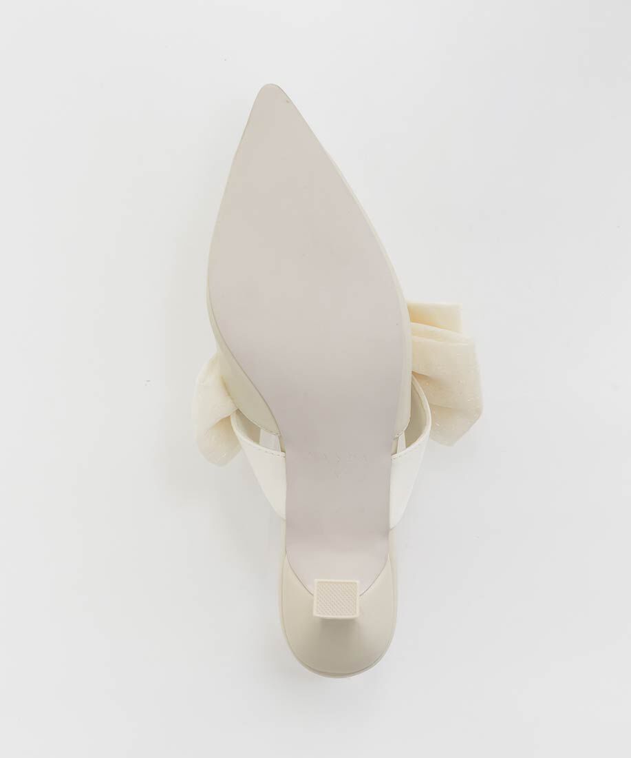  「ビッグリボンミュールパンプス」|パンプス|