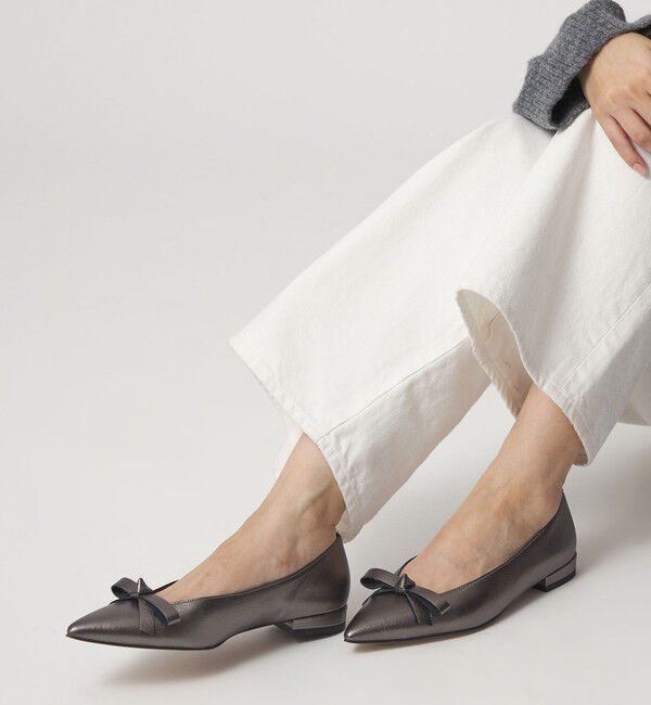 ODETTE E ODILE「【WEB限定】リボンタイ フラット20■&uarr;」|パンプス|
