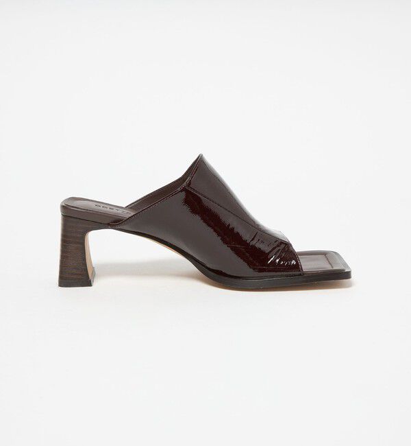 ODETTE E ODILE「ワイドスクエアミュール サンダル60」|サンダル|