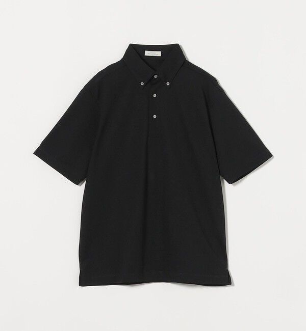 UNITED ARROWS green label relaxing「DUADRY clean バーズアイ ボタンダウン ビズポロ ポロシャツ -吸水速乾・抗菌-」|ポロシャツ|