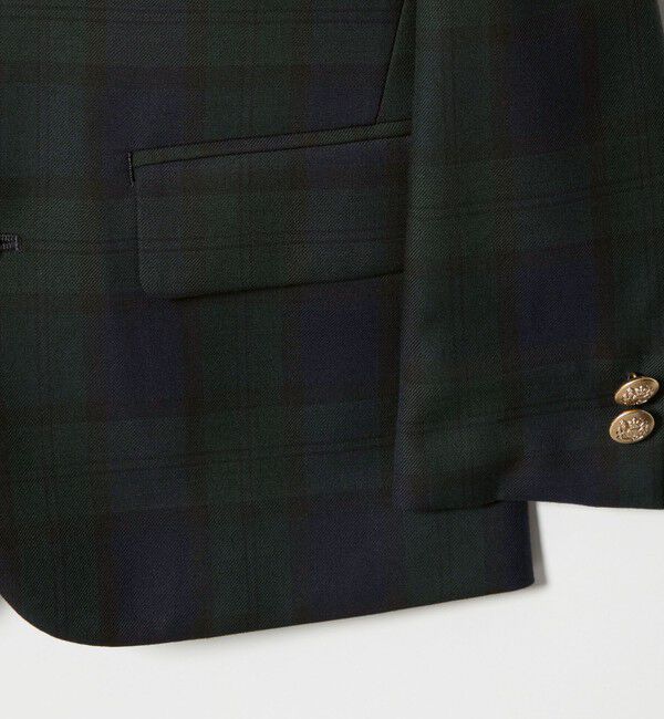 UNITED ARROWS green label relaxing「TRW ブラックウォッチ ジャケット / キッズ 110cm-130cm」|テーラードジャケット|