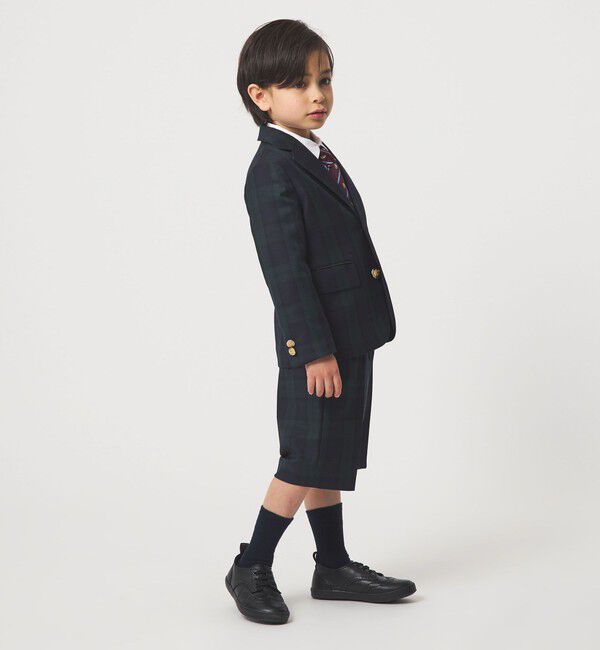 UNITED ARROWS green label relaxing「TRW ブラックウォッチ ジャケット / キッズ 110cm-130cm」|テーラードジャケット|