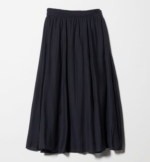 UNITED ARROWS green label relaxing「［size SHORTあり］エアリーギャザー スカート」|フレア|