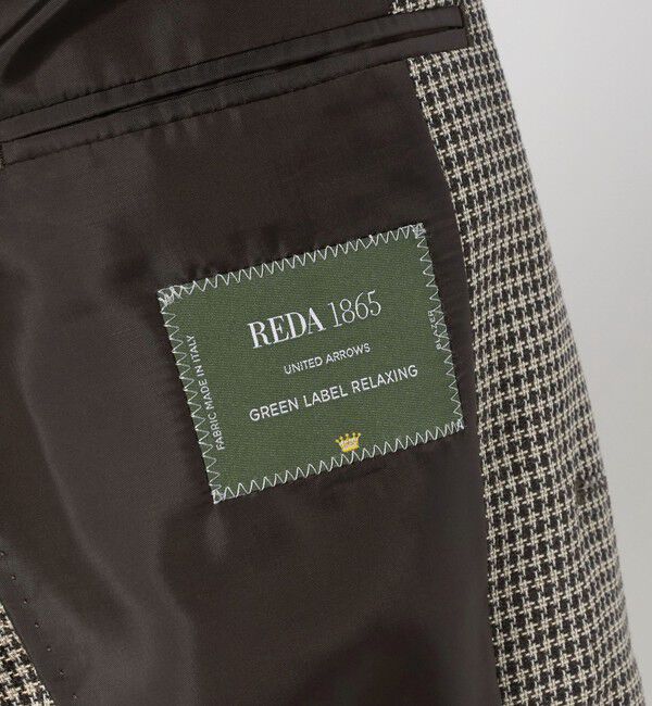 UNITED ARROWS green label relaxing「REDA MESH チドリ 2B RG ジャケット」|テーラードジャケット|