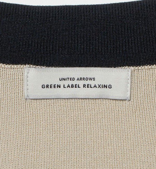 UNITED ARROWS green label relaxing「ハイショク エリツキ ショートスリーブ ニット ワンピース」|ワンピース|