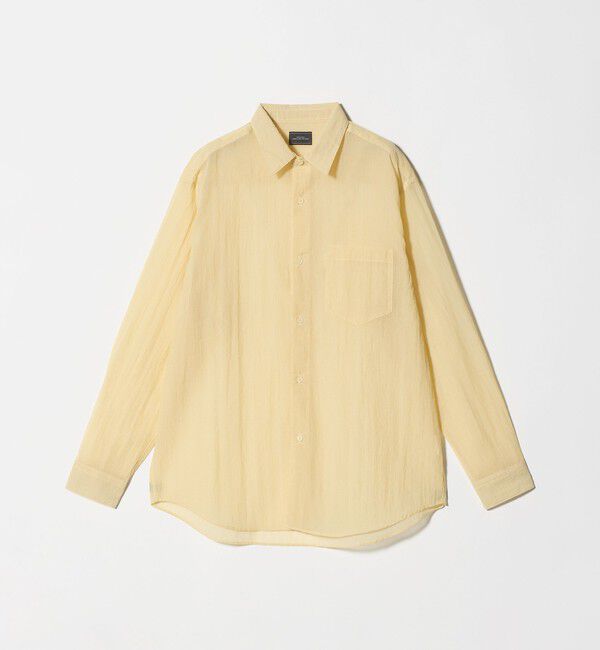 UNITED ARROWS green label relaxing「ナイロン シアー リップストップ 長袖 ジャストルーズ シャツ」|シャツ・ブラウス|