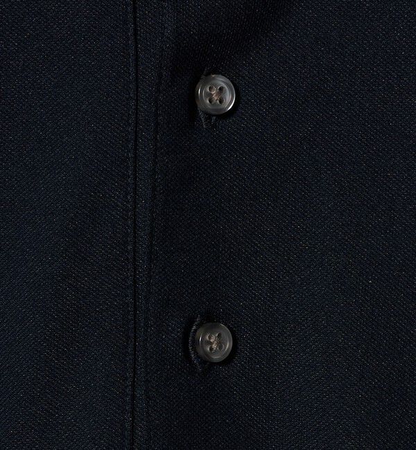 UNITED ARROWS green label relaxing「DUADRY clean バーズアイ カッタウェイ ビズポロ ポロシャツ -吸水速乾・抗菌-」|ポロシャツ|