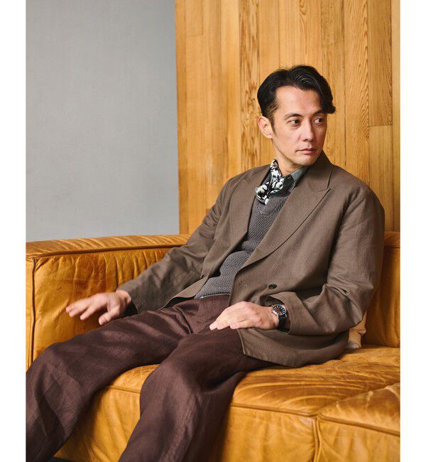 UNITED ARROWS green label relaxing「TR 和紙 ダブルブレスト ブレザー ジャケット」|テーラードジャケット|MOCA