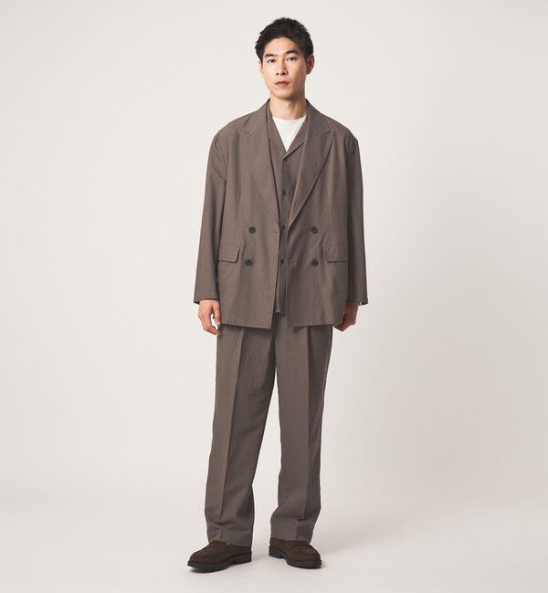 UNITED ARROWS green label relaxing「TR 和紙 ダブルブレスト ブレザー ジャケット」|テーラードジャケット|