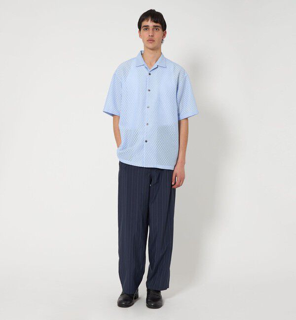 MONKEY TIME「アイレットラッセル オープンカラー シャツ」|シャツ・ブラウス|