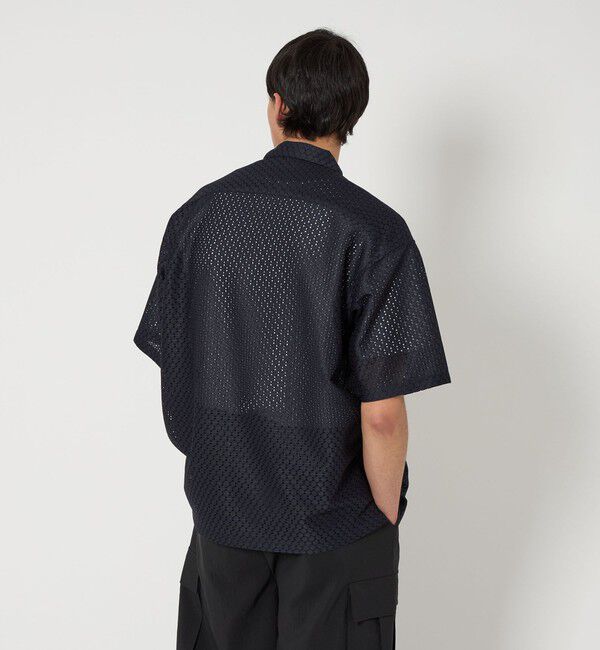 MONKEY TIME「アイレットラッセル オープンカラー シャツ」|シャツ・ブラウス|