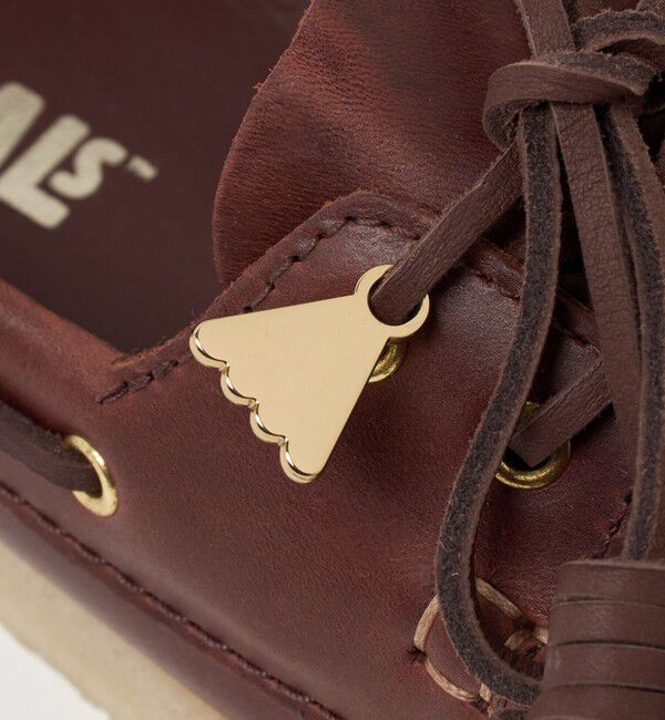 BEAUTY&YOUTH UNITED ARROWS「＜Clarks Originals＞Godney Boat シューズ/ダークブラウン」|デッキシューズ|