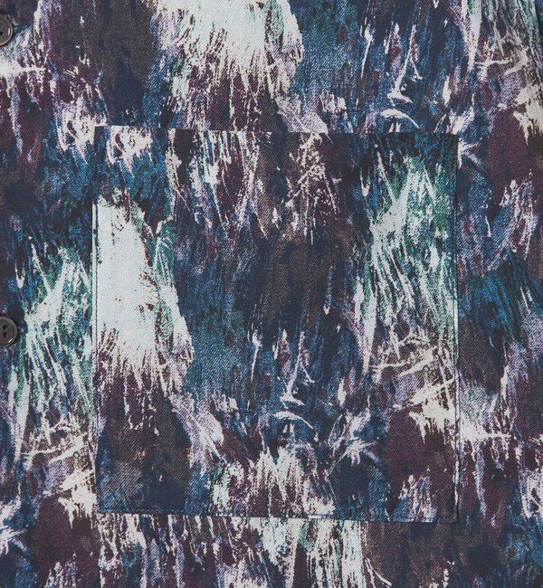 BEAUTY&YOUTH UNITED ARROWS「ロンシャン ブラッシュド パターン キャンプ シャツ GRANDE型」|シャツ・ブラウス|