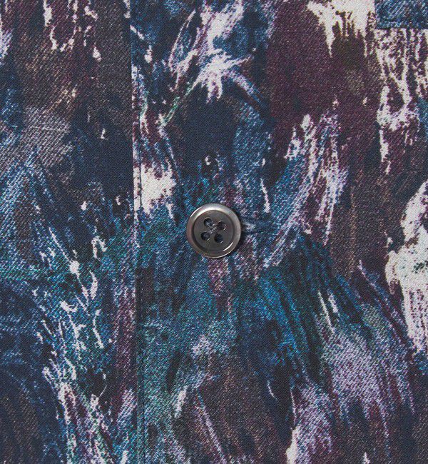 BEAUTY&YOUTH UNITED ARROWS「ロンシャン ブラッシュド パターン キャンプ シャツ GRANDE型」|シャツ・ブラウス|