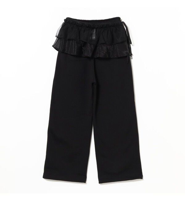 Ray BEAMS 「フリルベルト セット スウェットパンツ」|チノ|