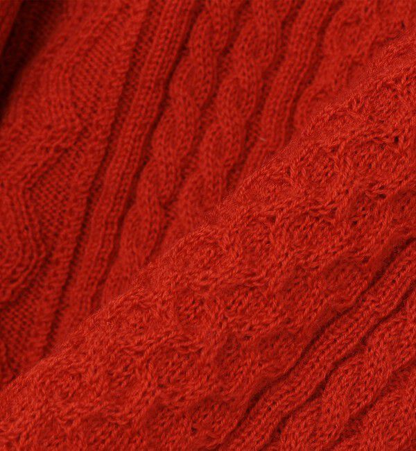 SHIPS「SHIPS:〈手洗い可能〉ランダム アラン クルーネック プルオーバー ニット」|ニット・セーター|