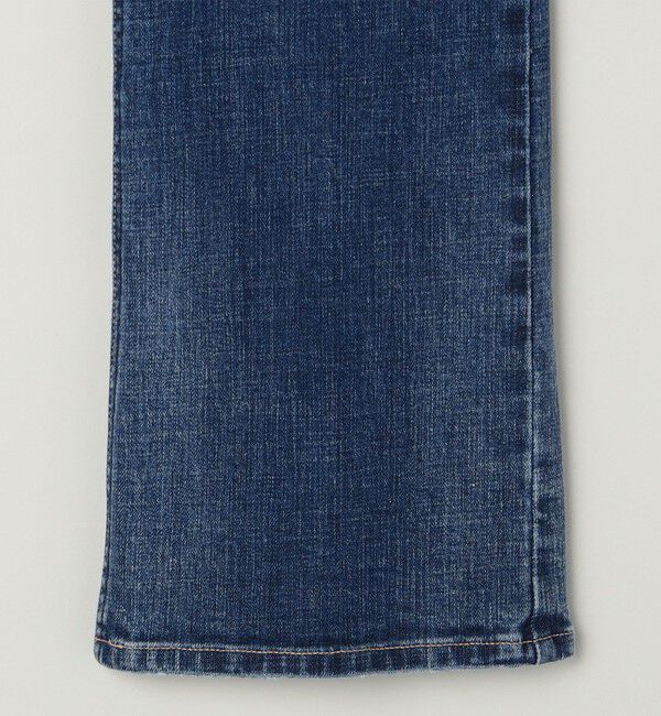 quaranciel「quaranciel:〈洗濯機可能〉セミフレア デニム パンツ」|デニム|