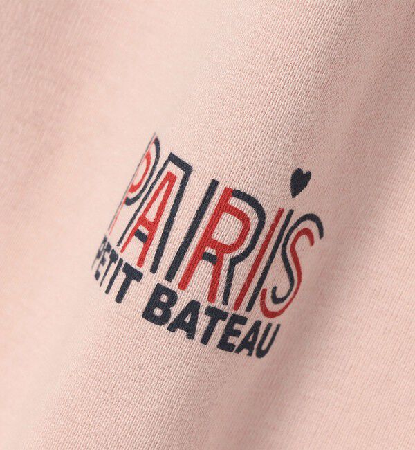 SHIPS any「【SHIPS any別注】PETIT BATEAU:〈洗濯機可能〉PARIS プリント コンパクト TEE」|Tシャツ・カットソー|