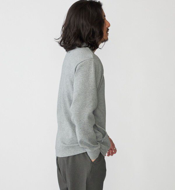 SHIPS「【WEB限定】SHIPS: テレワーク ビズ ワンポイントロゴ ハイゲージ ダブルニット スウェット」|スウェット・ジャージ|