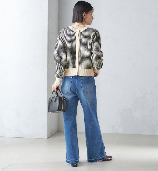 SHIPS for women「〈手洗い可能〉ジャカード プルオーバー」|ニット・セーター|