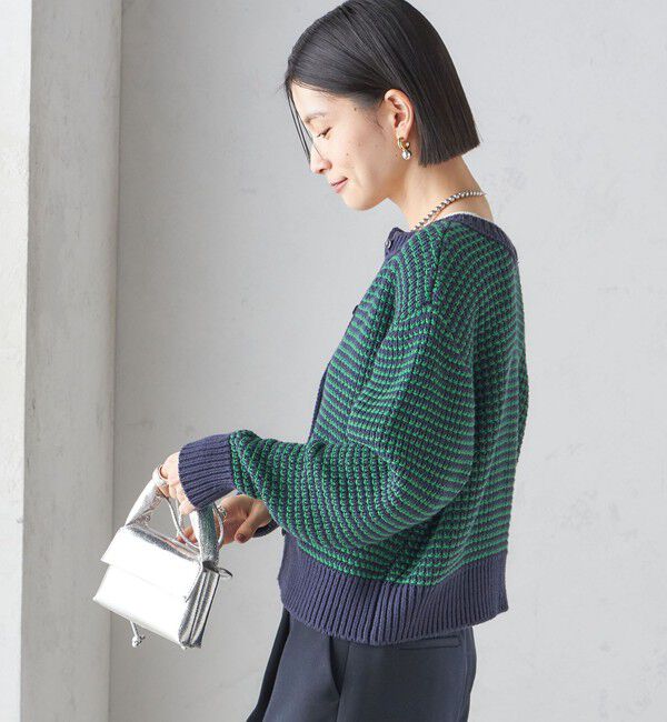 SHIPS for women「〈手洗い可能〉ジャカード プルオーバー」|ニット・セーター|