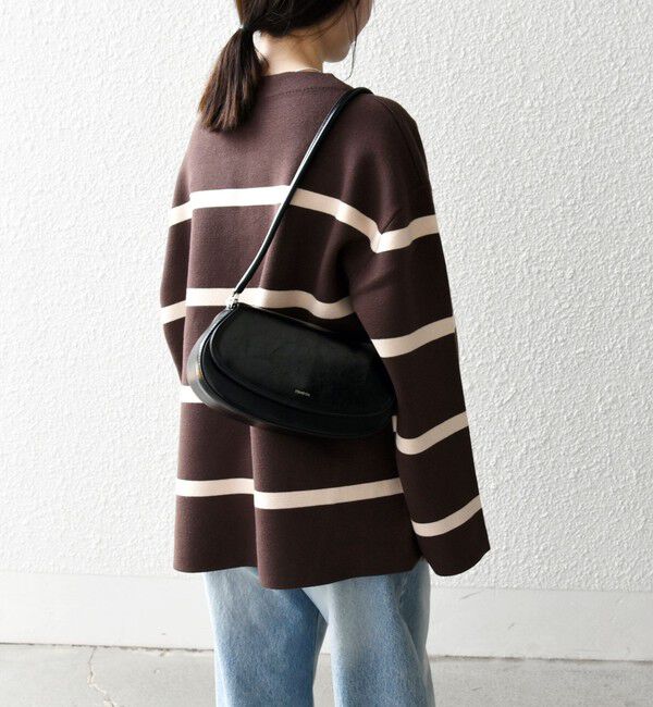 SHIPS any「SHIPS any:〈手洗い可能〉ミラノリブ スタンドカラー ニット プルオーバー」|ニット・セーター|