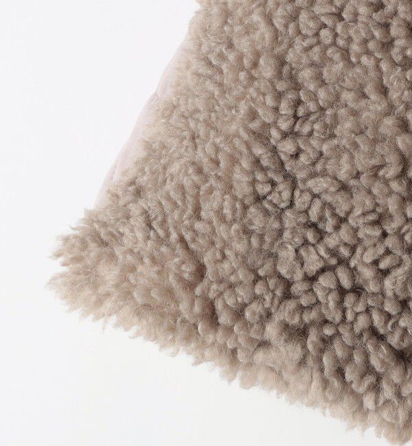 SHIPS KIDS「SHIPS KIDS:80～90cm / プードルファー&times;タフタ リバーシブル ジャケット」|その他|