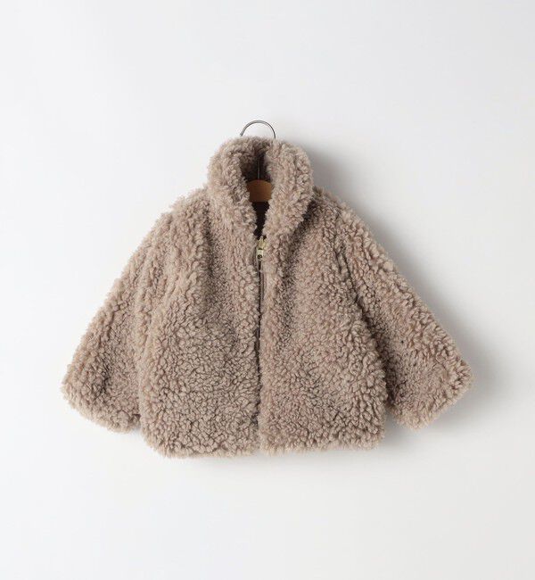 SHIPS KIDS「SHIPS KIDS:80～90cm / プードルファー&times;タフタ リバーシブル ジャケット」|その他|