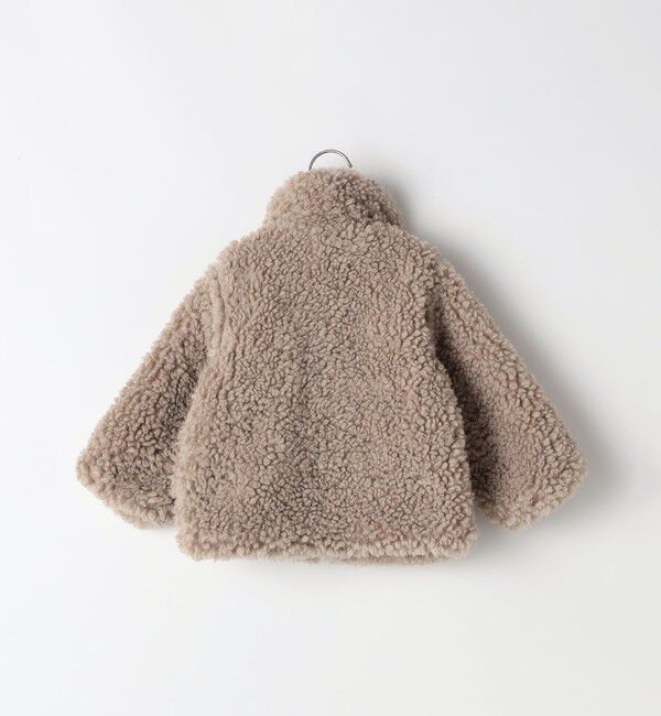 SHIPS KIDS「SHIPS KIDS:80～90cm / プードルファー&times;タフタ リバーシブル ジャケット」|その他|