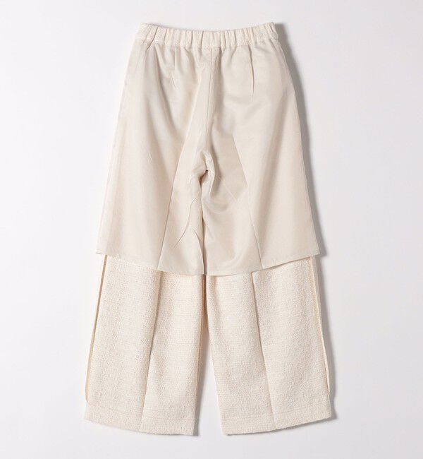 SHIPS any「SHIPS any: ツイード タック セミワイド パンツ［NAVY BLUE］」|その他|