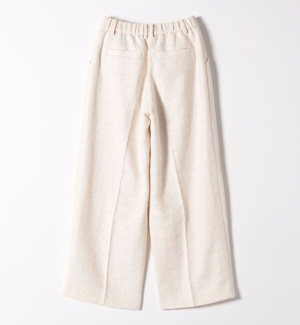 SHIPS any「SHIPS any: ツイード タック セミワイド パンツ［NAVY BLUE］」|その他|