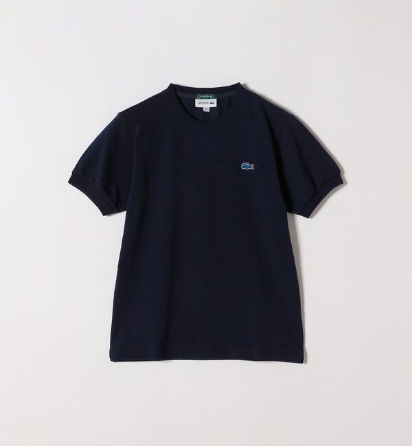 SHIPS any「【SHIPS any別注】LACOSTE:〈洗濯機可能〉PIQUE クルーネック Tシャツ 26SS」|Tシャツ・カットソー|