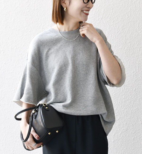 SHIPS any「SHIPS any: ドライタッチ 吊り裏毛 ヴィンテージライク スウェット Tシャツ◇」|Tシャツ・カットソー|