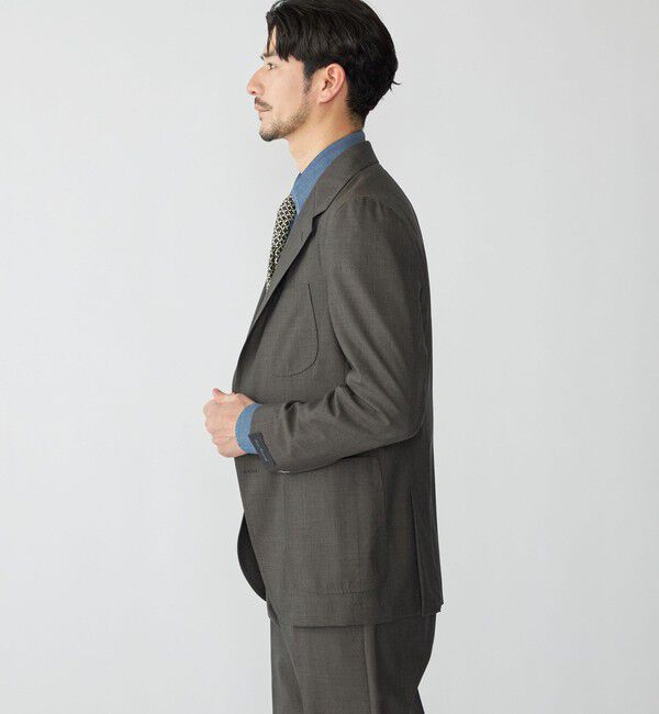 SHIPS「【SHIPS別注】Errico Formicola: ウール トロピカル ソリッド ジャケット」|テーラードジャケット|