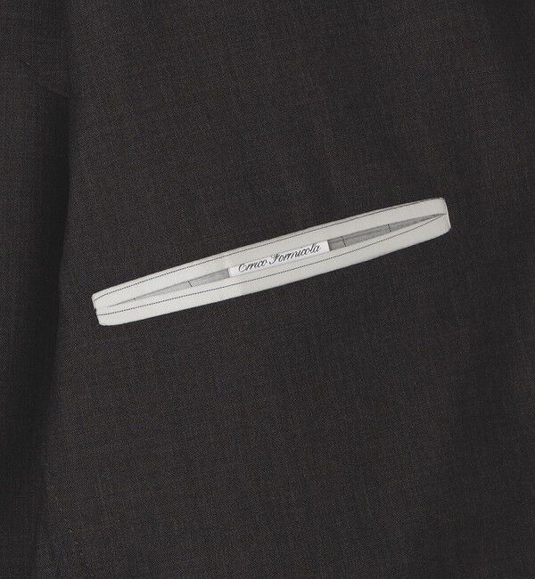 SHIPS「【SHIPS別注】Errico Formicola: ウール トロピカル ソリッド ジャケット」|テーラードジャケット|