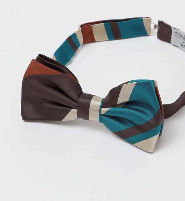 SHIPS「【SHIPS別注】Stefano Cau: シルク レジメンタル ボウタイ」|ネクタイ・蝶ネクタイ|