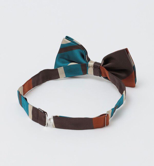 SHIPS「【SHIPS別注】Stefano Cau: シルク レジメンタル ボウタイ」|ネクタイ・蝶ネクタイ|