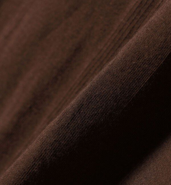 SHIPS for women「【SHIPS別注】miller: シアー ヘンリー ネック ロング スリーブ TEE」|Tシャツ・カットソー|