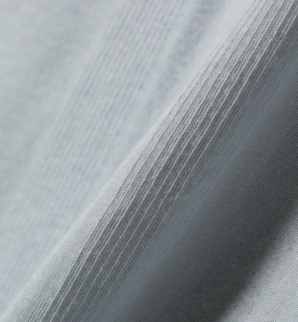 SHIPS for women「【SHIPS別注】miller: シアー ヘンリー ネック ロング スリーブ TEE」|Tシャツ・カットソー|