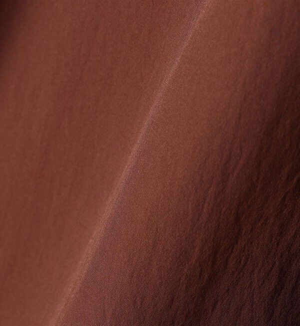 SHIPS for women「〈手洗い可能〉RENU ソフト タイプライター ギャザー ワンピース」|ワンピース|