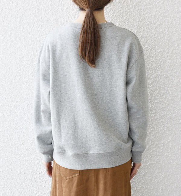 SHIPS any「【SHIPS any別注】THE KNiTS:〈洗濯機可能〉ロゴ プリント スウェット」|Tシャツ・カットソー|