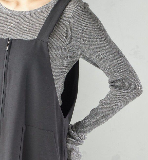 SHIPS for women「〈手洗い可能〉フロント ジップ ジャンパー スカート」|ジャンパースカート|