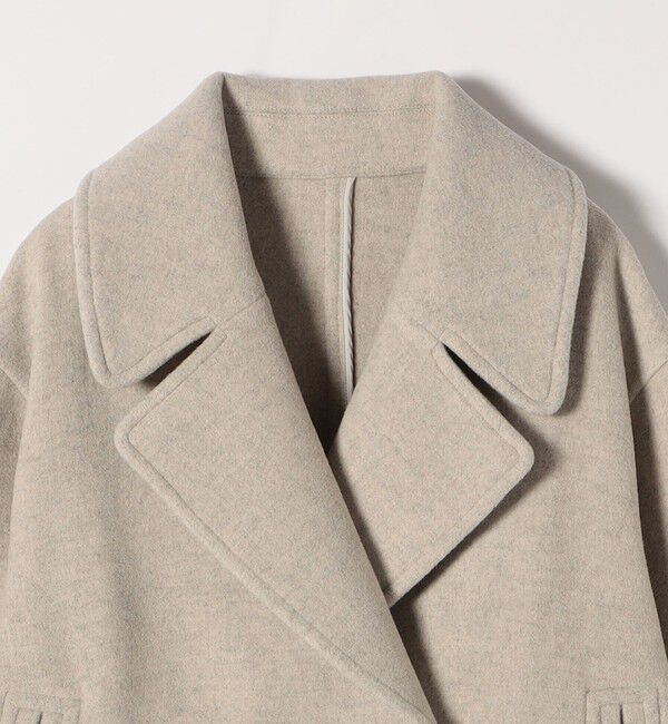 SHIPS any「SHIPS any: カシミヤ ミックス テーラード ショート Pコート」|ピーコート|