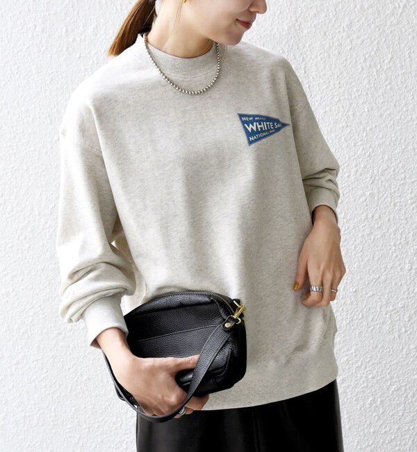 SHIPS any「【WEB限定】SHIPS any: NATIONAL PARK プリント スウェット 25AW(ユニセックス)◇」|スウェット・ジャージ|ホワイト